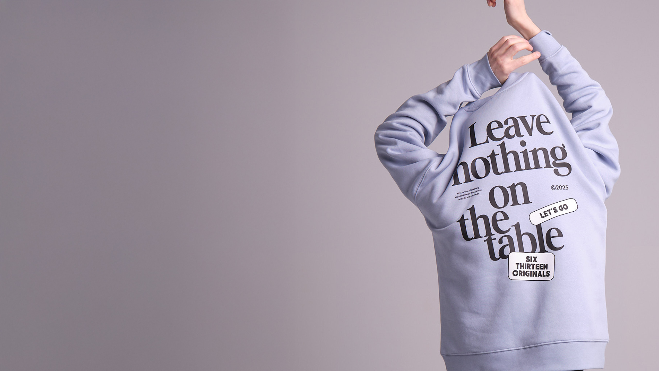 Luxe garment — ultra-soft hand feel